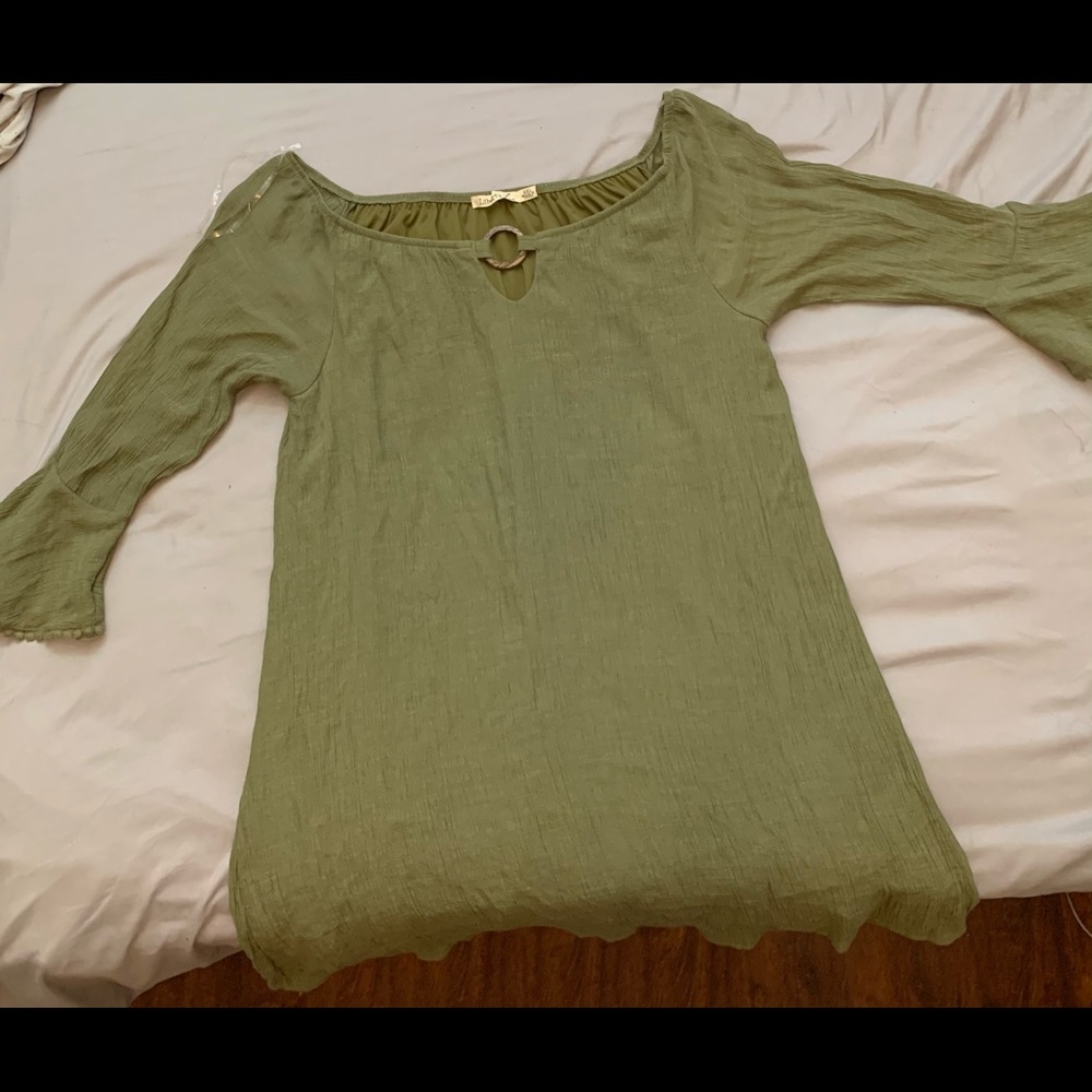 Green dress